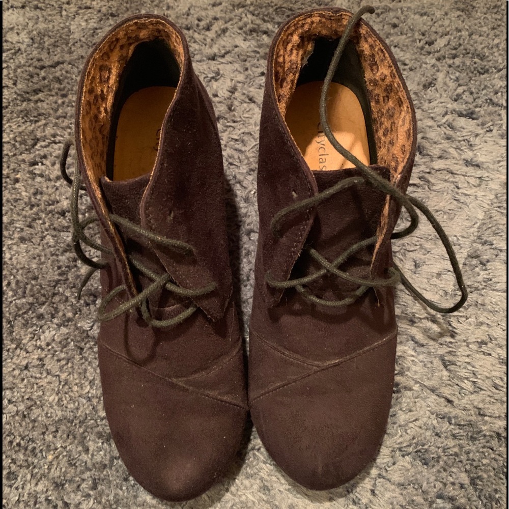 Black Booties from Buckle
